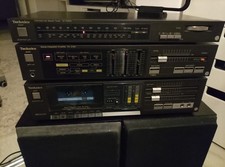 Technics Hifi Stereo System ,Tuner, Amplifier And Cassette Deck