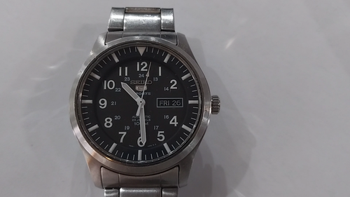 Seiko 5 Sports SNZ Automatic Analog Black Dial SNZG13J1 Men's Watch 42 mm - Film 1 z 1