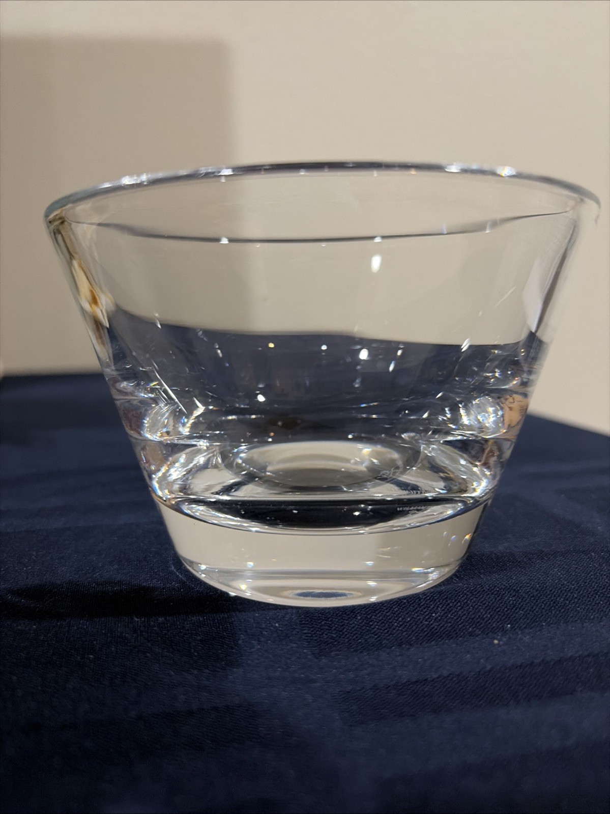 William Yeoward Old Fashioned 8oz Plain Glass Tumbler 4” Top Diameter