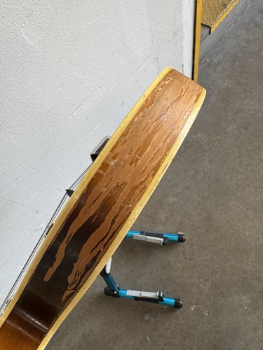 Barclay Harmony H74-3 Meteor Semi Hollowbody Vintage Guitar USA 1967 W Case - Picture 14 of 17