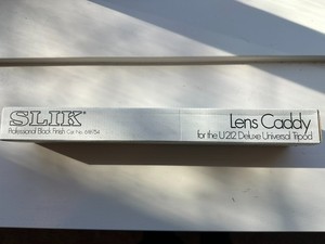 NIB SLIK Lens Caddy Black for U212 Delux Universal Tripod