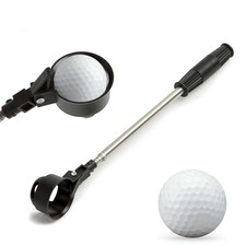 Golf Ball Retriever Telescopic Easy Pick Up Grabber Tool Automatic Locking Scoop