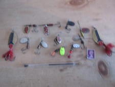 11x Vintage MEPPS Small Size Fishing Spinners / Lures