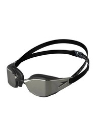Speedo Unisex Fastskin Hyper Elite Swimming Goggles Black/Oxid Grey/Chrome