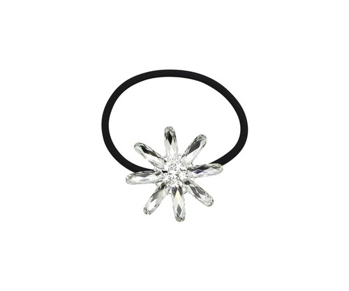 Faship Haarspange Mit Floralem Strass-Design – Transparent, Zinklegierung, Ca. 6,1 Cm, Für Hochzeit & Festliche Anlässe