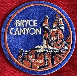 Bryce Canyon National Park Embroidered Souvenir Hiking Patch (Utah) VERY NICE!!!
