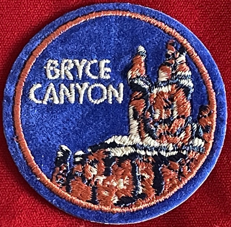 Bryce Canyon National Park Embroidered Souvenir Hiking Patch (Utah) VERY NICE!!!