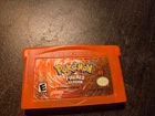 Pokemon Fire Red GBA AUTHENTIC TESTED