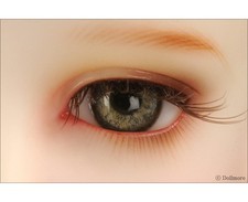 Dollmore glass Eyes OOAK 8mm Classic Flat Back Oval Glass Eyes CC03