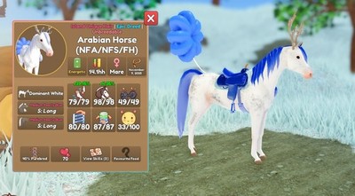 wild horse islands iuh [ RC Arabian Pearl Blue ]