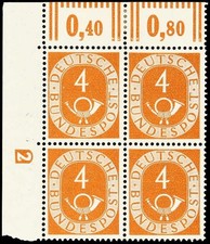 Bundesrepublik Deutschland, 1951, 124 DZ 2 (4), postfrisch