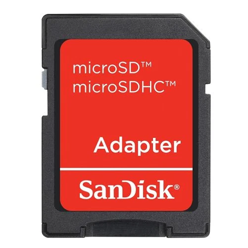 20 - OEM Red SanDisk microSD to SD SDHC SDXC Adapter fit 4GB 8GB 16GB 32GB 64GB - Image 2 of 4