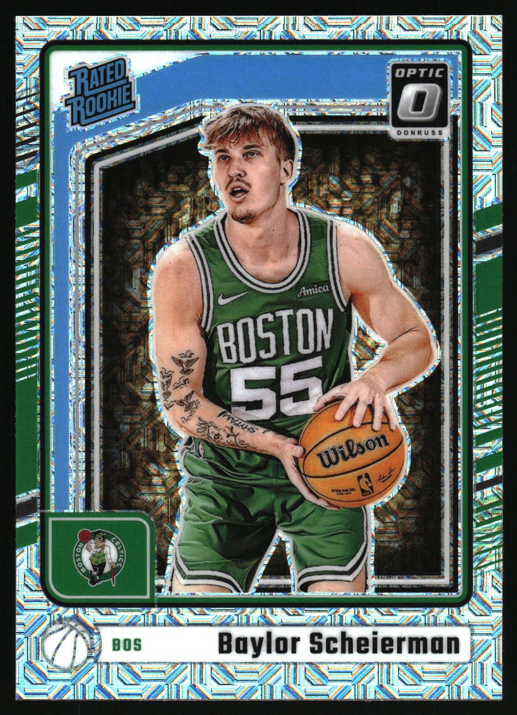 2024-25 Donruss Optic #263 Baylor Scheierman Holo