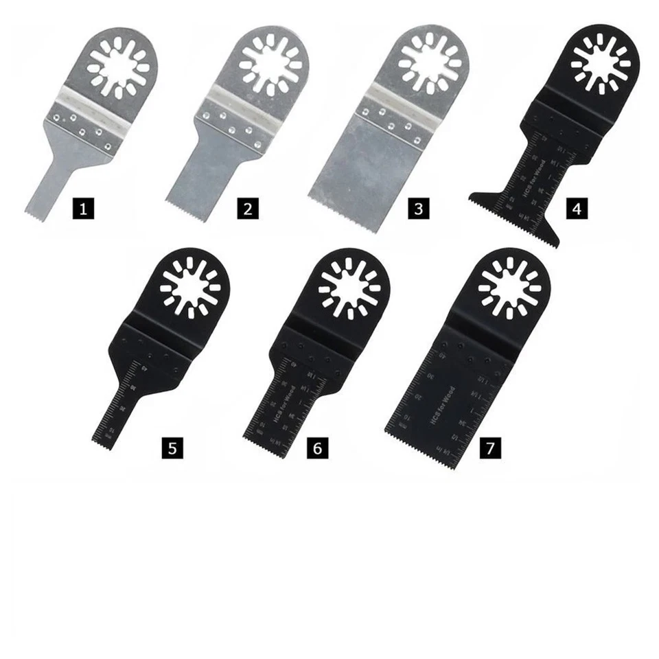 100 Tlg Multifunktionswerkzeug Zubehör Für Bosch Makita Multitool Werkzeug Set - Bild 4 von 4