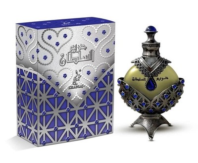 Authentic Hareem Al Sultan Blue 35ML Perfume Oil by Khadlaj (Fruity,Amber) Arab