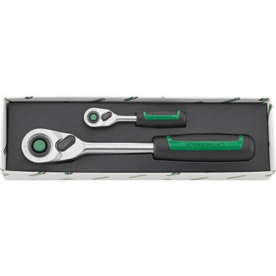 Stahlwille Feinzahnknarre Ratsche QuickRelease 1 2 1 4 Set Chrome-Alloy-Stahl