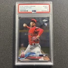 2018 Topps Chrome Update Shohei Ohtani #HM1 RC Pitching In Red Jersey PSA 9 MINT
