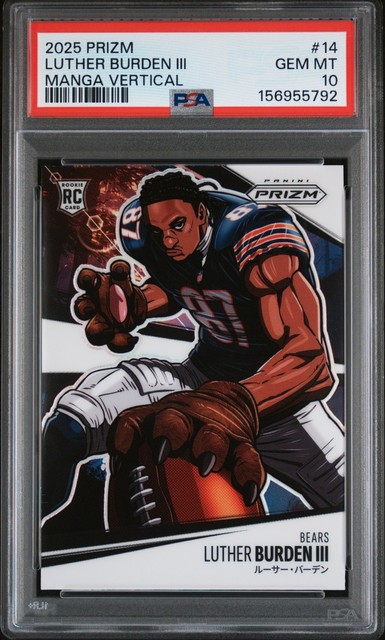 Luther Burden III 2025 Panini Prizm Manga Vertical