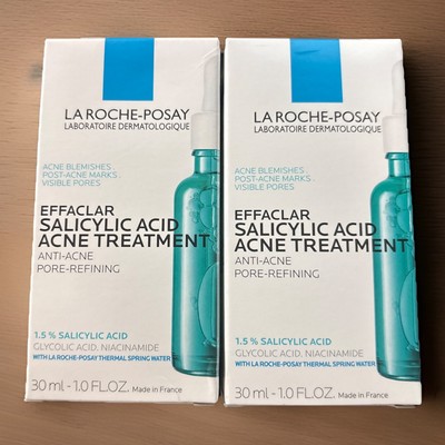 La Roche-Posay Effaclar Salicylic Acid Acne Treatment 1 oz Exp. 01/2028 **2 PK**