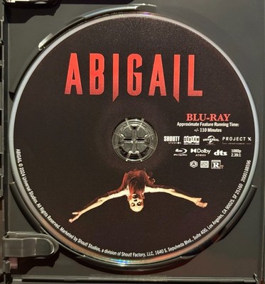 Abigail (Blu-ray, 2025) - Shout! Factory 4K Scan Exclusive