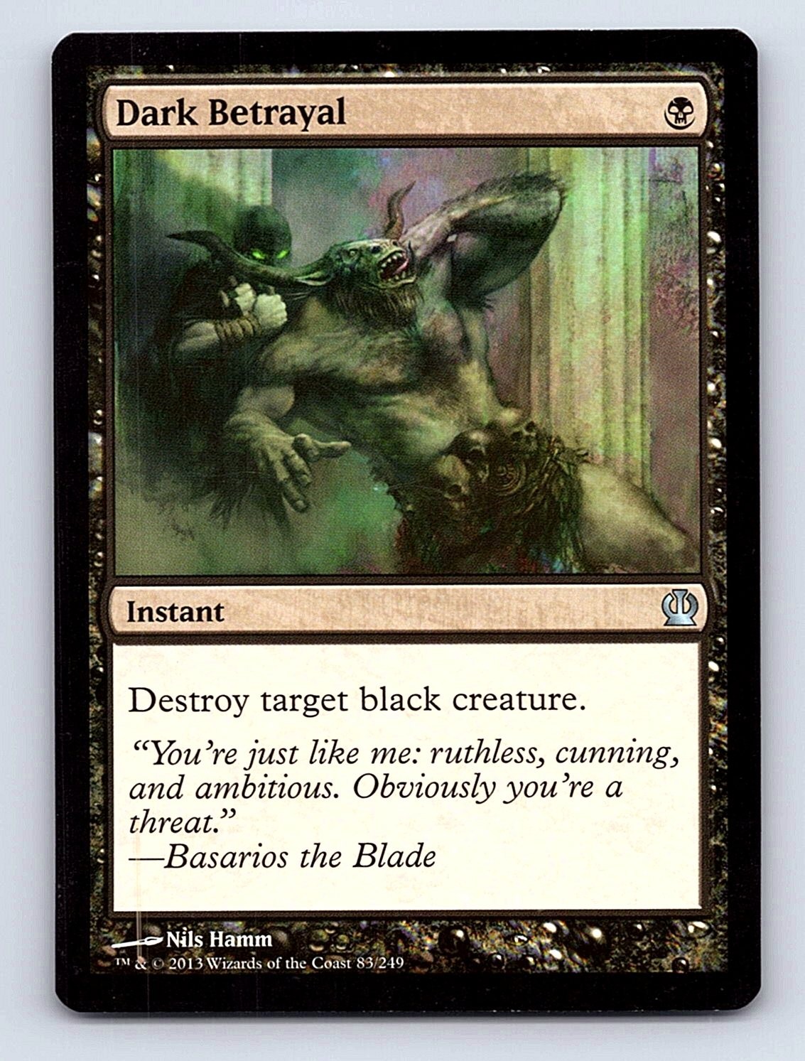 Dark Betrayal 83 Uncommon Theros Magic: The Gathering Near Mint