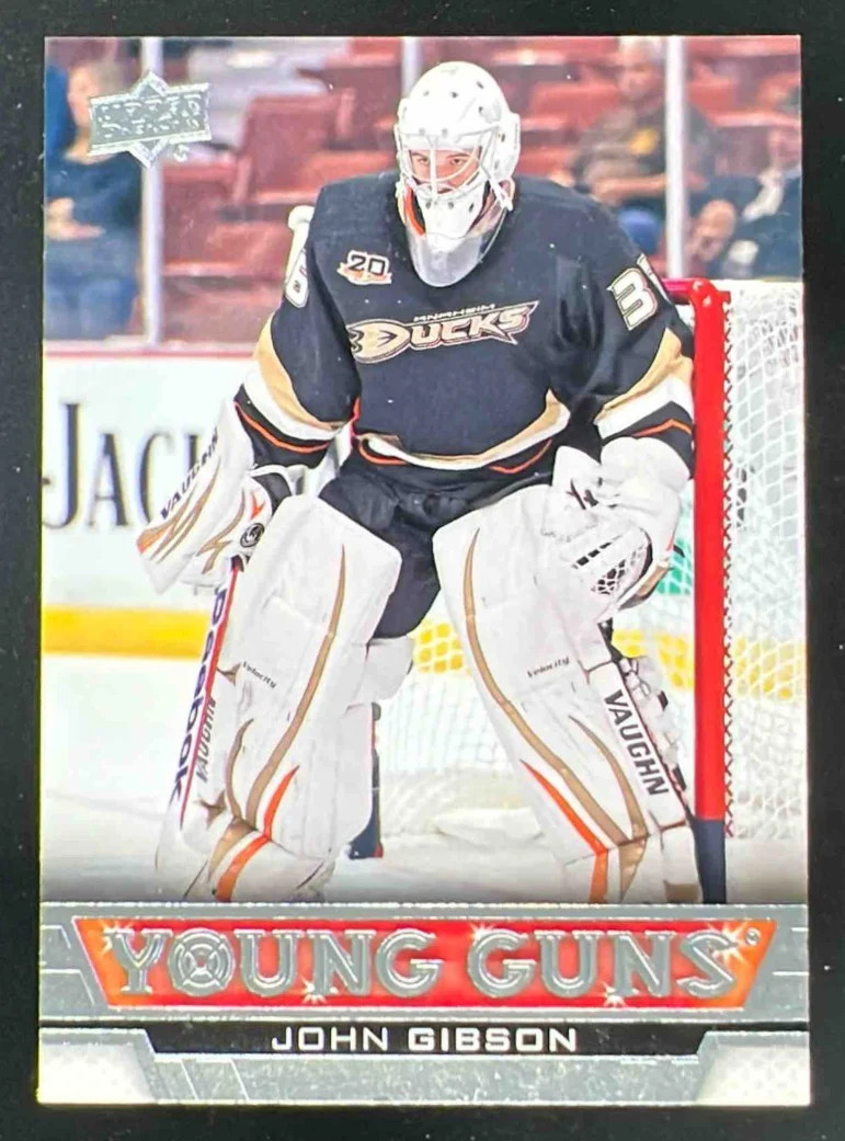 2013-14 Upper Deck #486 John Gibson Young Guns RC