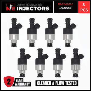 OEM Rochester 17121068 Fuel Injector Set of 8 for 94-97 Chevrolet Camaro Rebuilt