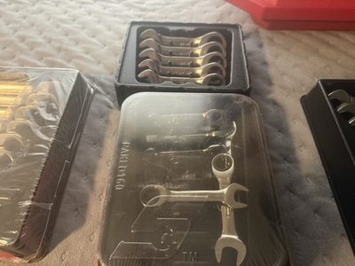 #ad Snap On Short Metric Ratchet Wrenches 10 19 $399.99