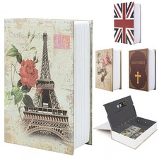 Book Safe with Combination Lock Secret Hidden Box for Key Money Cash Jewelry New