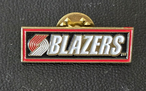 1.25” Metal Vintage 1990s PORTLAND TRAIL BLAZERS Lapel Pin Pinback Button NBA B3