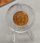 Gold Sugar Skull 1/100 Troy oz .9999  Gold Day of the Dead Round  TP-0838
