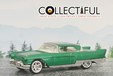 CADILLAC ELDORADO BROUGHAM 1957 - HOT WHEELS 2002 - GREEN *COMBINE SHIP*🔥694