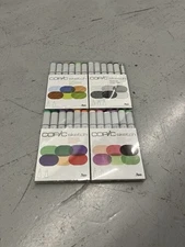 Lot Of 24 Copic Sketch Artist Markers Set Dual Tip Alcohol Based NEW