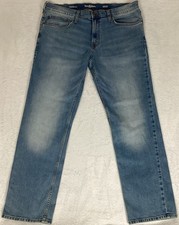 Goodfellow  Co Men's Slim Straight Leg Slim Straight Jeans Stretch Denim