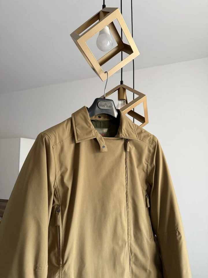 Prada Asymmetrical Double Zip Archive Vintage Red Tab Jacket Wise Key Case - Image 3 of 4