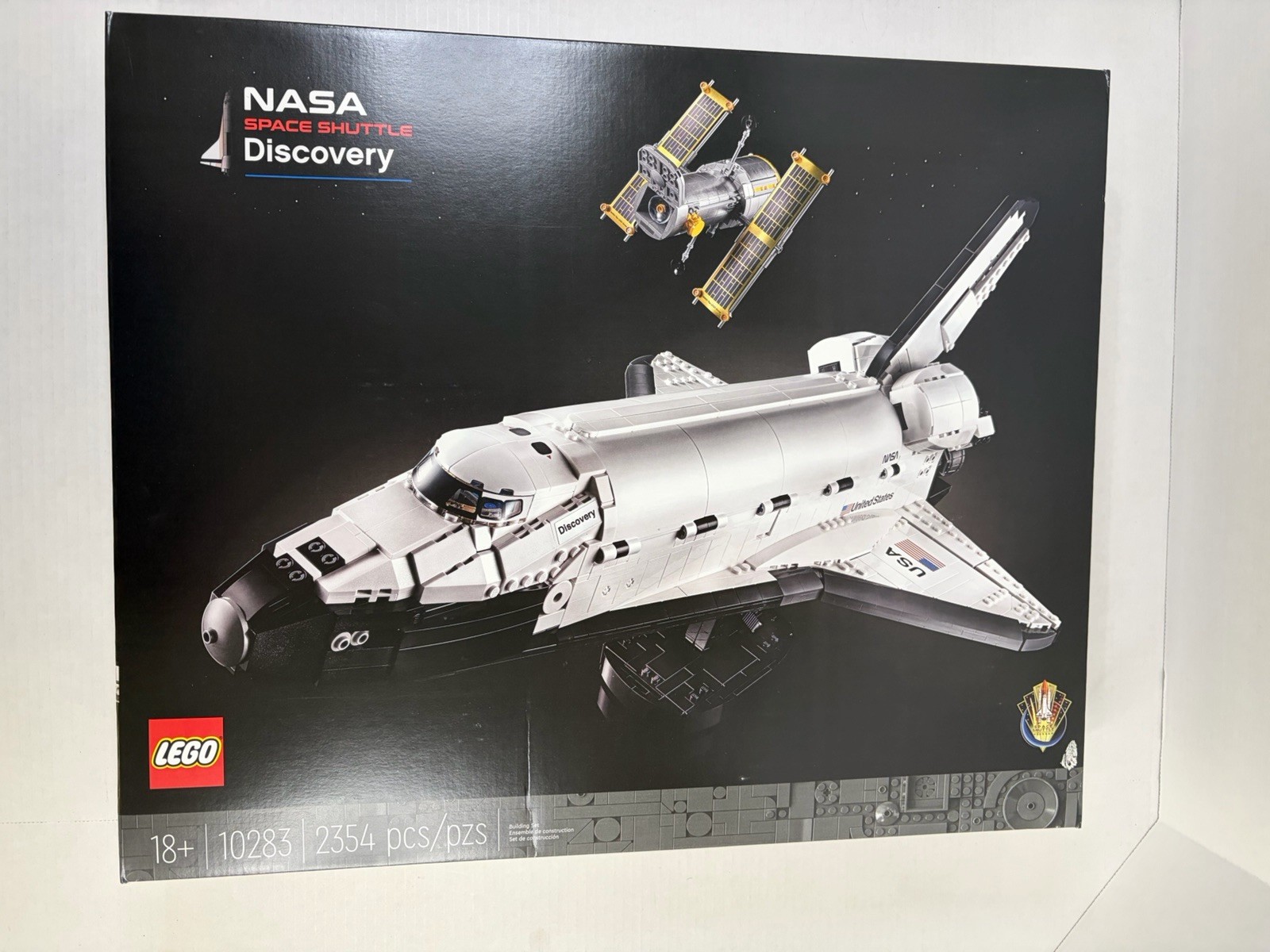 LEGO Icons: NASA Space Shuttle Discovery 10283 Set - New Factory Sealed