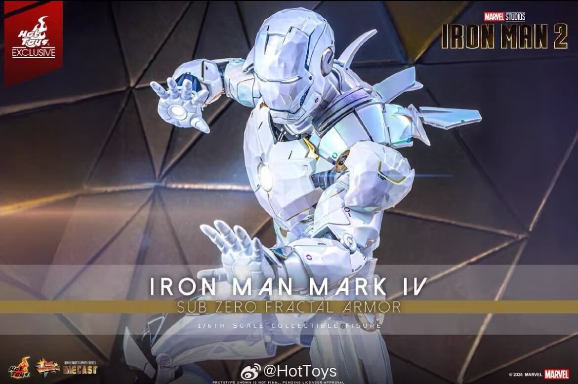 アメコミ IRON MAN MARK IV(SUB-ZERO FRACTAL ARMOR) Iron Man Mark IV (Sub-Zero Fractal Armor Version) Sixth Scale