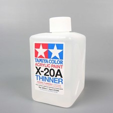 Tamiya 81040 Acrylic/Poly Thinner X20A 250m