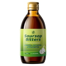 Soursop Bitters Liquid Pure 15 in 1 Herb for Immune, Digestive  Gut Health