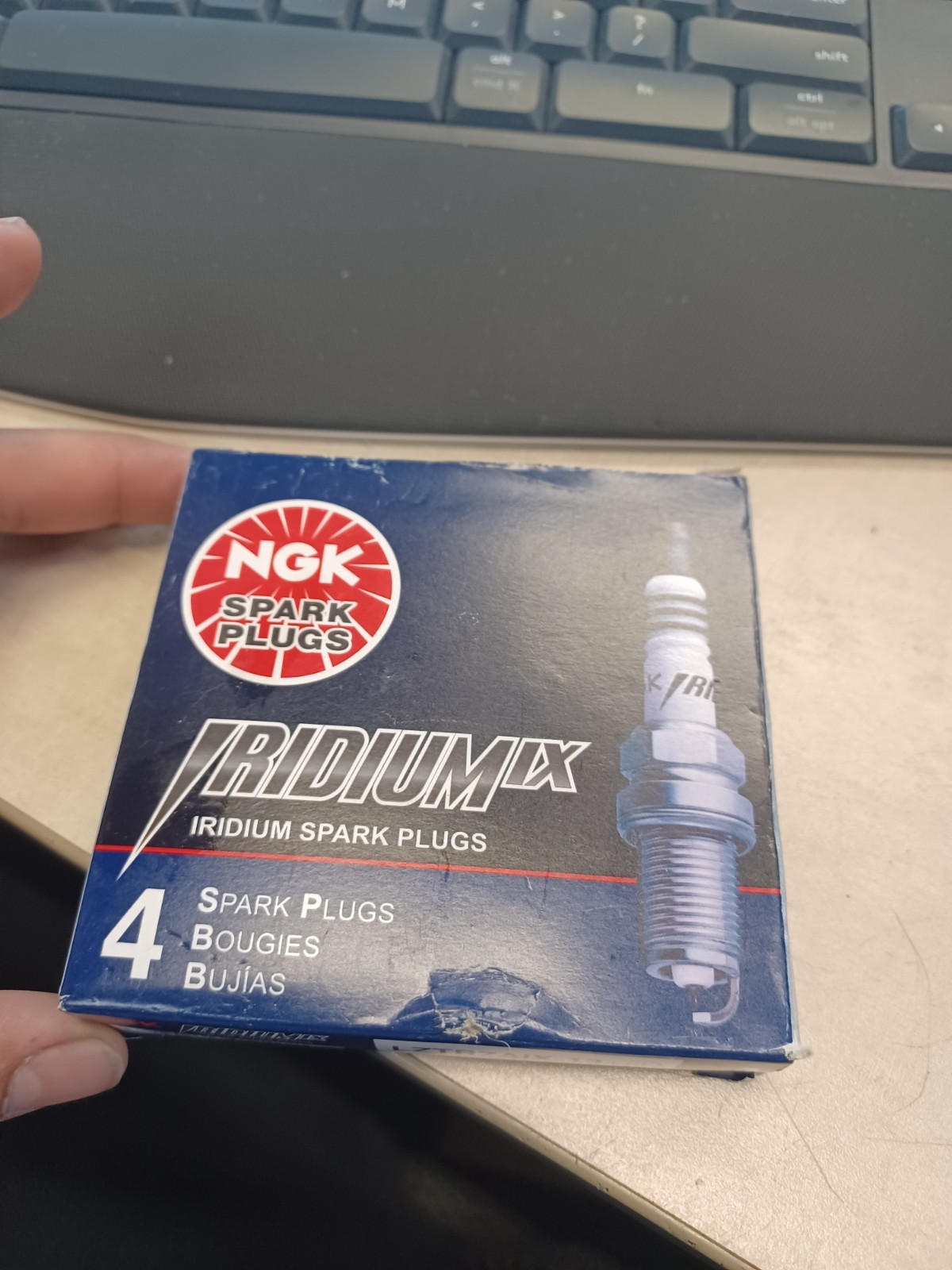 NGK IRIDIUM IX Iridium Spark Plugs LZTR7AIX13 5107 Box of 4