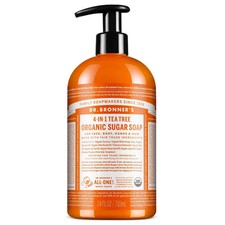 Dr. Bronner's Organic Sugar Soap Tea Tree 24 fl.oz