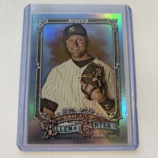 2025 Topps Allen & Ginter - Derek Jeter #21 Silver Portrait Parallel NY Yankees