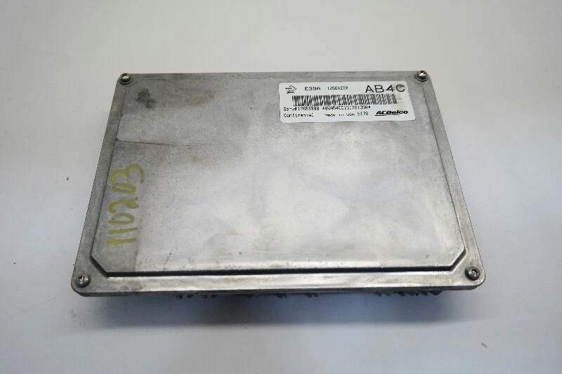 13-16 GMC ACADIA ECM ECU MOTOR MÓDULO DE CONTROLE ELETRÔNICO FABRICANTE DE EQUIPAMENTO ORIGINAL ATRÁS DA COBERTURA DO VENTILADOR - Imagem 4 de 4