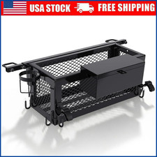 Heavy Duty Tractor Tool Box Basket Attachment With Hook Fit For Most Tractors