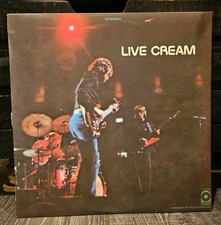 CREAM - Live Cream LP 12" Vinyl Album 1970 Excellent +
