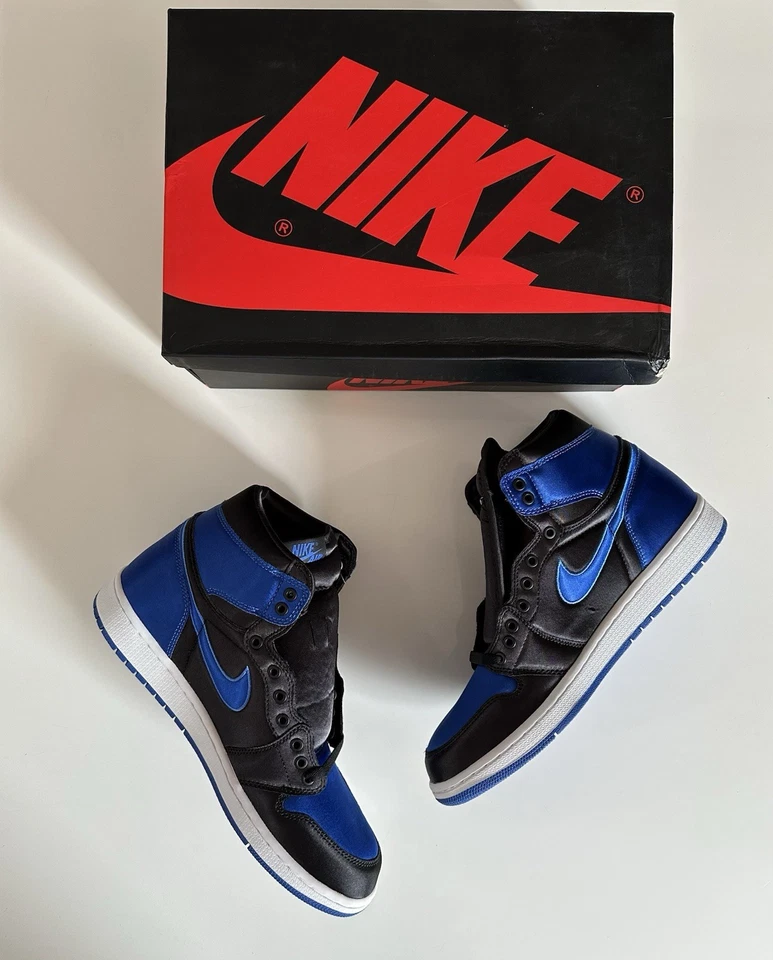 Air Jordan 1 Retro Alto OG EP Satinado Real Talla 11 NUMERADO/701 Foto 3 de 4