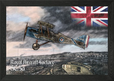 SE 5a Framed Wall Art Poster Canvas Print Picture