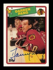 2002 Topps: # 14 Darren Pang Reprint Auto NM-MT OR BETTER