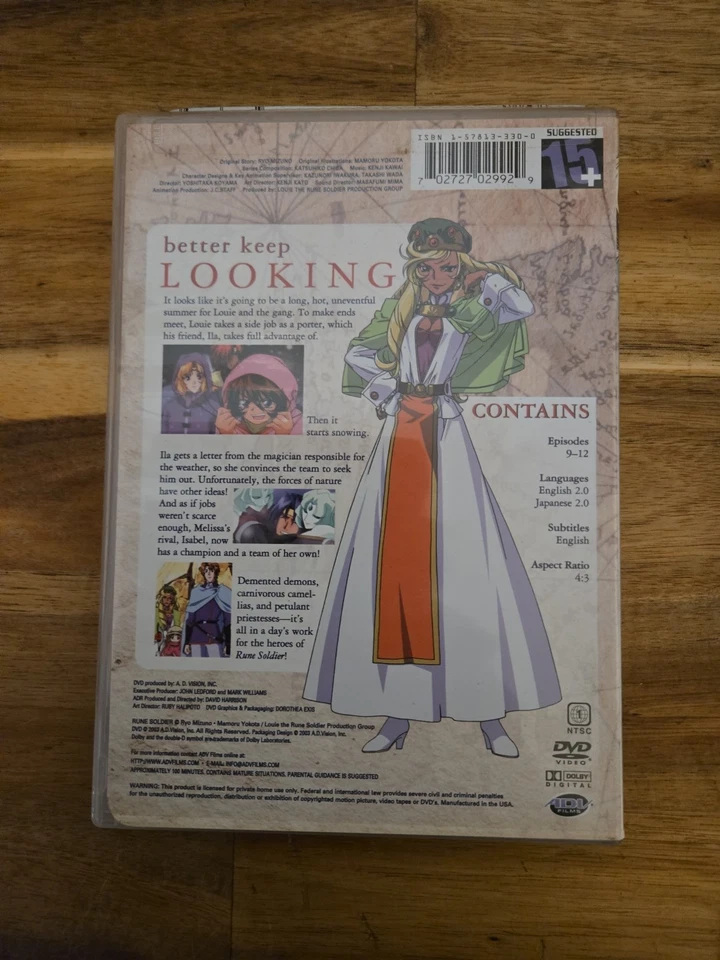 Rune Soldier - Vol. 3: A True Champion (DVD, 2003) - Image 4 of 4