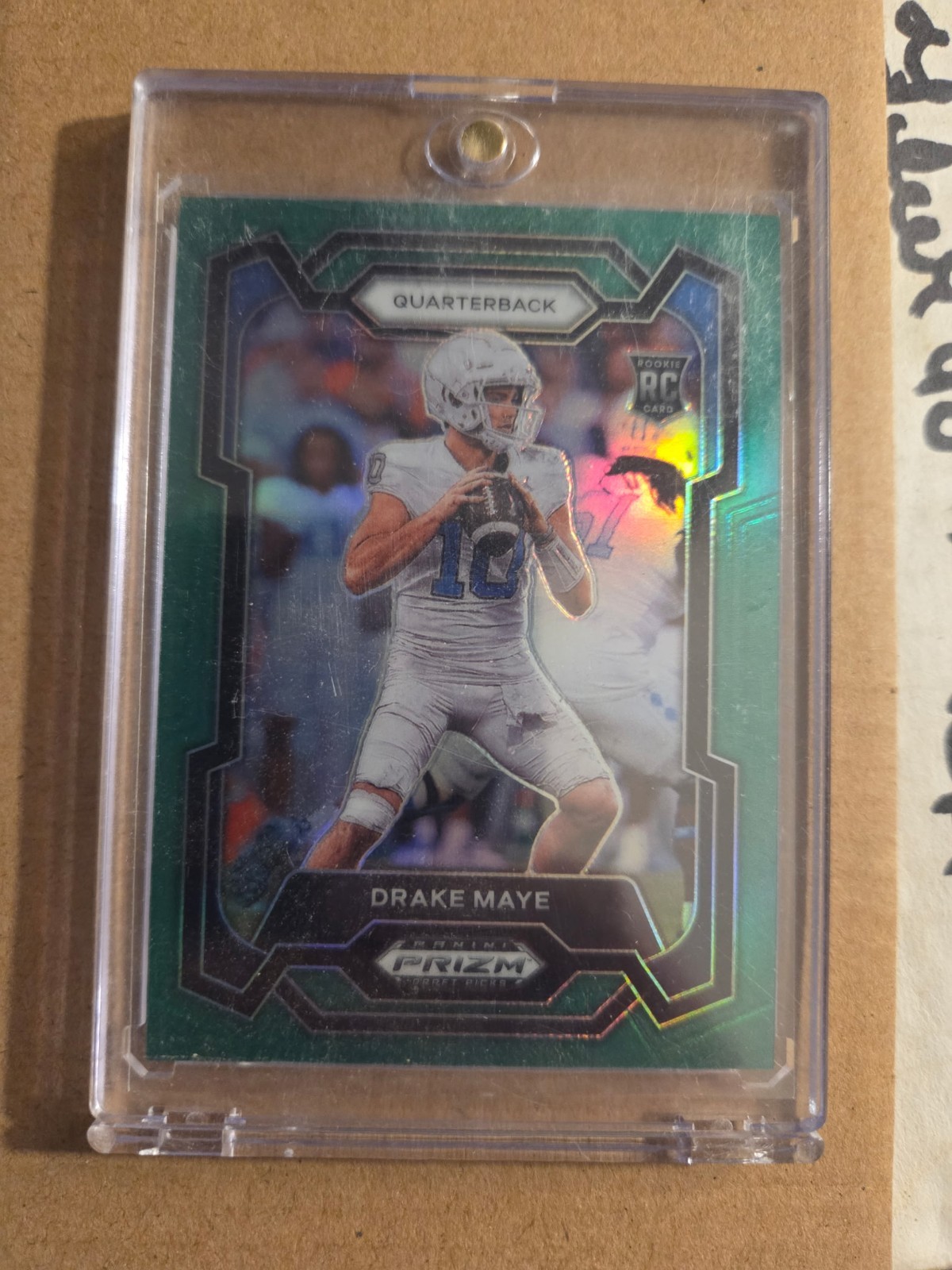 2024 Panini Prizm Draft Picks - Drake Maye #103 Green Prizm (RC)
